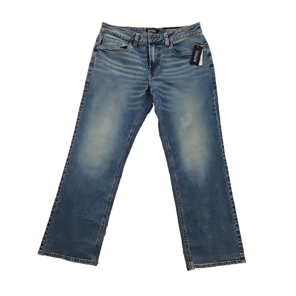 Buffalo David Bitton Driven Jeans NEW Men's 32x30 Medium Wash Relaxed‎ Straight